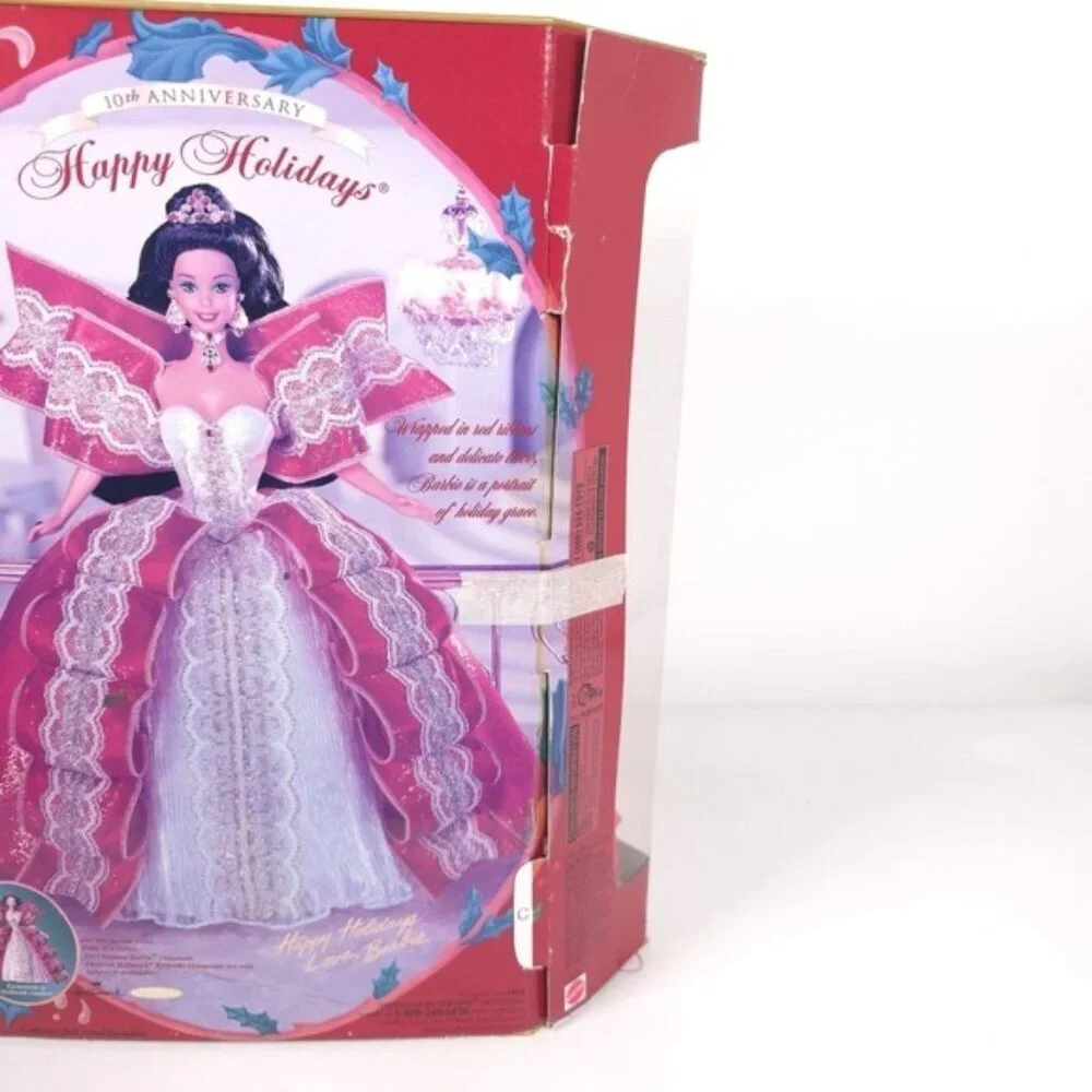 1997 Barbie Happy Holidays Doll Special Edition 10th Anniversary Hallmark‎ 17832